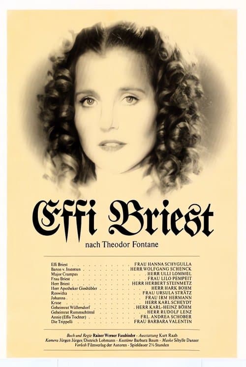 Poster for Effi Briest