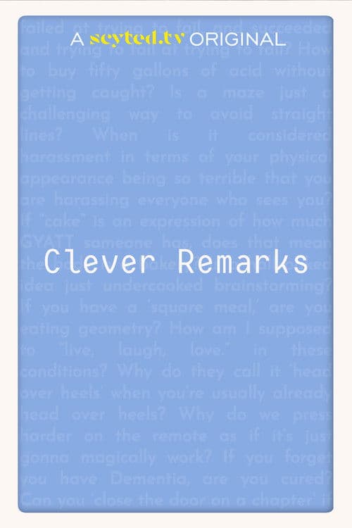Poster for Clever Remarks