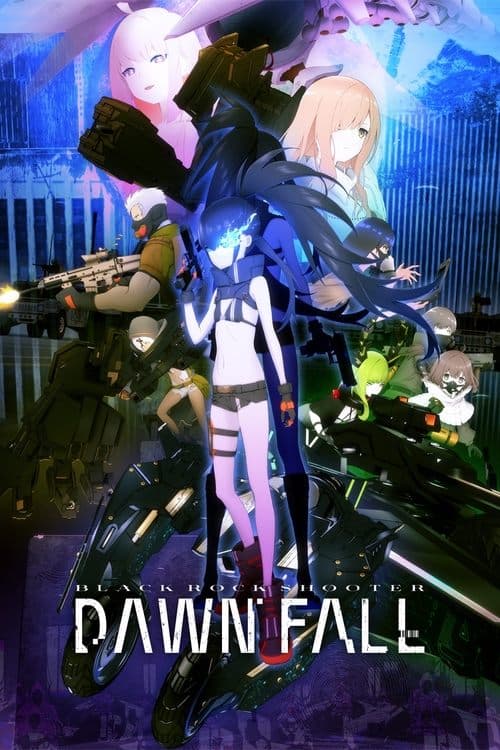 Poster for Black Rock Shooter: Dawn Fall