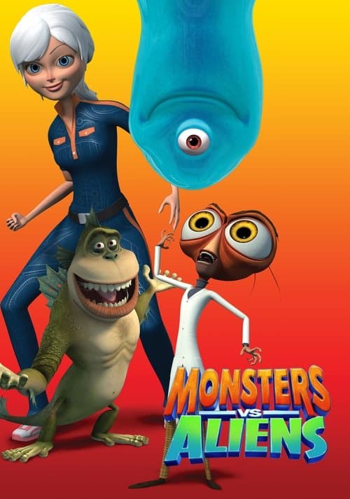 Poster for Monsters vs. Aliens