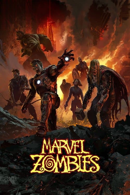 Poster for Marvel Zombies