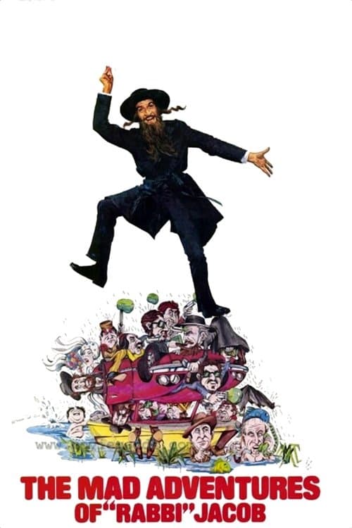 Poster for The Mad Adventures of Rabbi Jacob