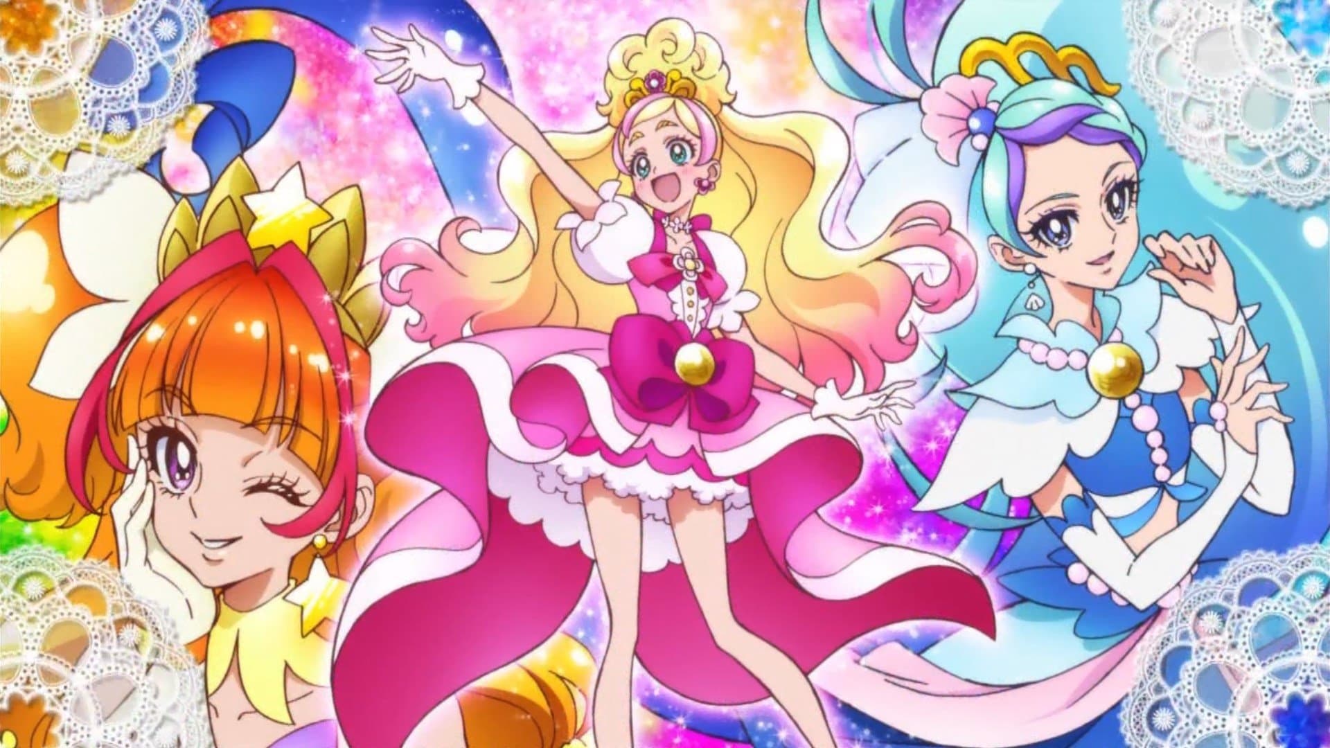 Backdrop for Go! Princess PreCure